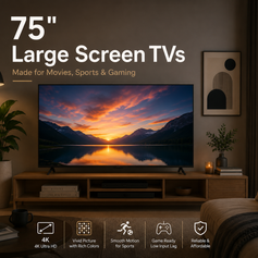 75 吋智能電視