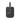 黑色 Mini+ 背面,有電源、藍牙、燈光掣同接口防水蓋