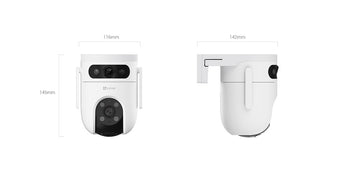 EZVIZ H9c Dual 3K + 3K Outdoor Pan-Tilt Wi-Fi Camera