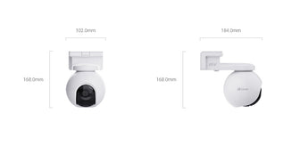 EZVIZ EB8 Pro 4K 4G LTE & Wi-Fi Battery PTZ Camera