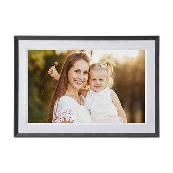 Kodak RCF-1561P front view, black frame with white mat, showing a mother and daughter outdoors
