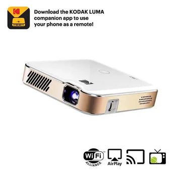 Kodak Luma 450 Portable 1080p Smart DLP Projector with Tripod - Elechid