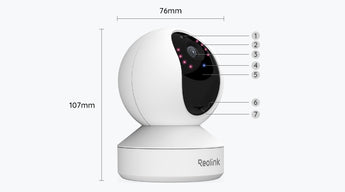 Reolink 4MP Pan-Tilt Indoor Wi-Fi Camera official product view