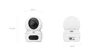 EZVIZ H7c Dual 2K+ Dual-Lens Indoor Wi-Fi Camera