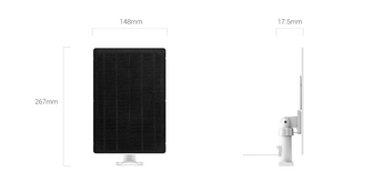 EZVIZ PSP8 8W USB-C Solar Charging Panel