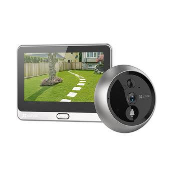 EZVIZ DP2 2K Smart Door Viewer with 4.3-Inch Touchscreen - product photo