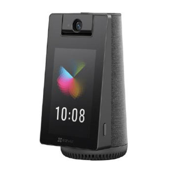 EZVIZ S10 視像通話攝影機,配四吋螢幕及布面喇叭機身