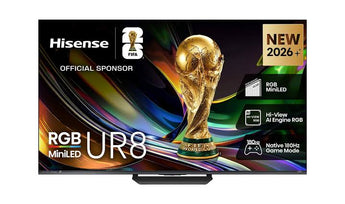 Hisense 55-Inch UR8S RGB Mini LED 180Hz 4K TV Hisense