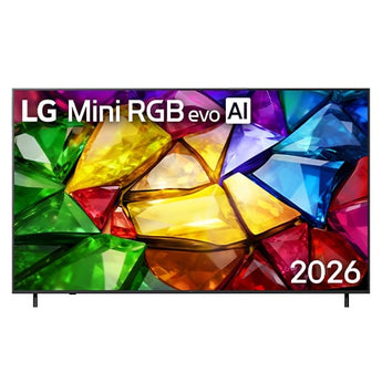 LG Mini RGB evo AI MRGB85 4K Smart TV 2026
