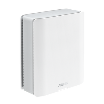 單部白色 ASUS ZenWiFi BT10 Mesh 路由器,前側角度