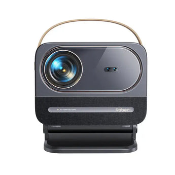 Yaber U12 Portable 1080P Projector with Rotatable Gimbal Base - Elechid