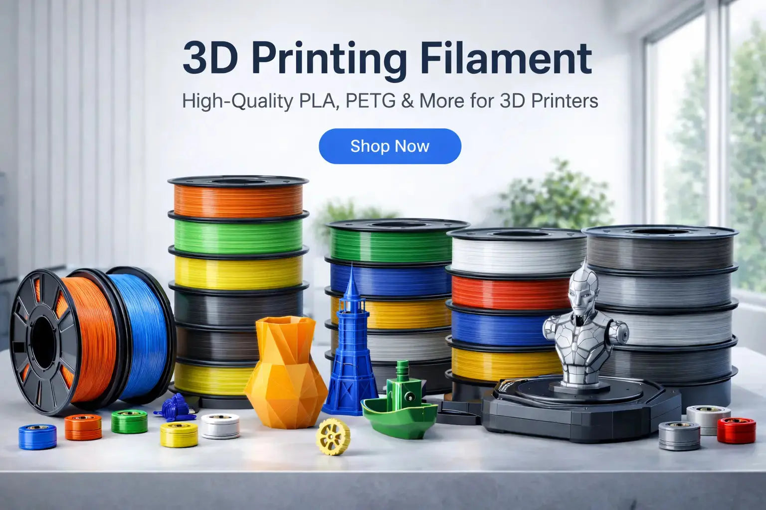 3D Printing Filament | PLA, PETG & High-Quality 3D Printer Filament ...