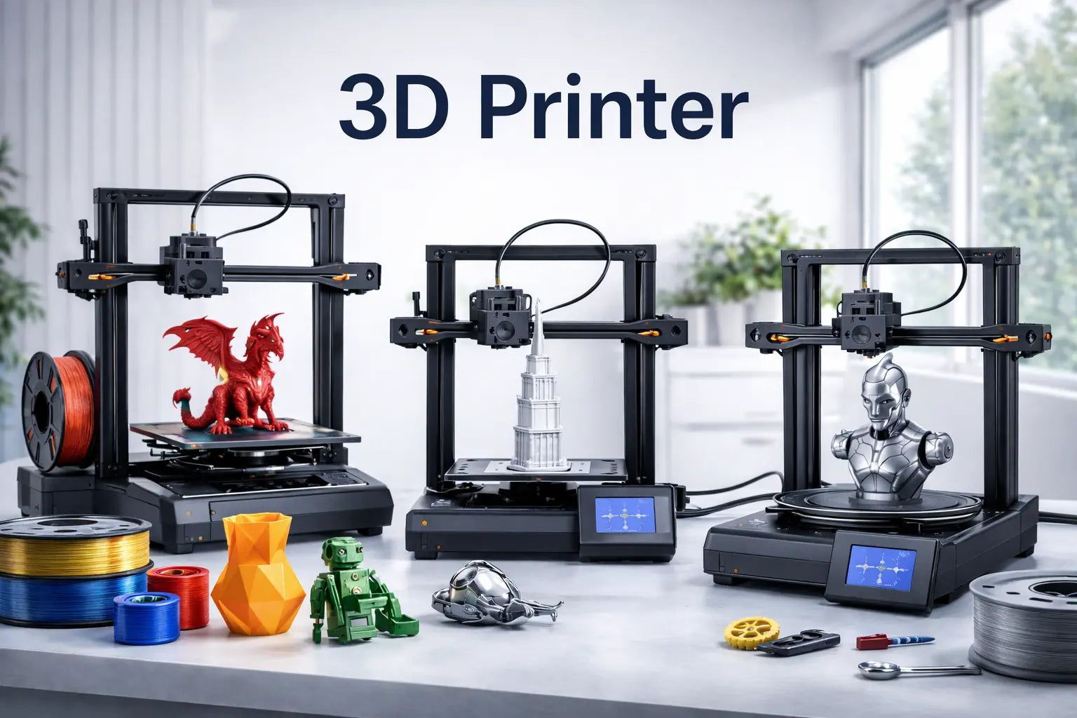3D Printer | High-Precision Desktop 3D Printing Machines | Elechid