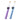 Purple and blue RANVOO AirJet Enamel toothbrushes side by side with round screens
