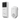 White and silver EZVIZ EP3x doorbell with front and bottom lenses, beside the white plug-in chime
