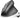 iClever WM-101 black vertical mouse with its USB receiver on a white background