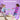 Two girls pulling a purple BTH26 headband, with a BPA-free badge