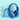 Blue BTH12 headphones beside the iClever retail box