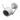 White EZVIZ H3c bullet camera with red trim, two antennas and a round wall mount
