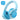 Blue Q950 headphones with the blue zip storage case