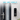 Ring 3 doorbell mounted on a light grey wall beside a dark front door with a steel handle