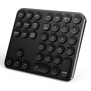 iClever KP11 黑色 35 鍵圓鍵數字鍵盤，連方向鍵