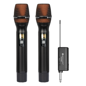 Pure Acoustics VocalAi 202 UHF Dual Wireless Microphone System - Elechid