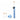 Blue RANVOO AirJet Enamel toothbrush with two orange-and-white brush heads and blue wall mount