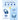 Blue BTH12 with 85 hours playtime, USB-C charging and wired mode icons