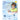 Boy drawing in blue BTH12, with soft ear pads, adjustable headband and foldable icons