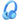 iClever BTH22 kids headphones in blue with light blue cushions