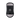 Underside of the black Harpe II Ace showing the sensor, small buttons and large mouse feet