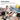 Boy and dog in front of the Pano 3 while a parent talks to them through the phone app